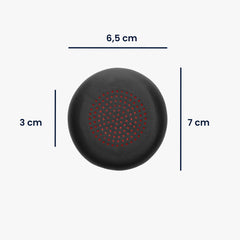 kwmobile Ohr Polster für Plantronics Voyager Focus / B825 / 4210 / 4220 / BlackWire 5200 / 7225 Ohrpolster Ersatzteile