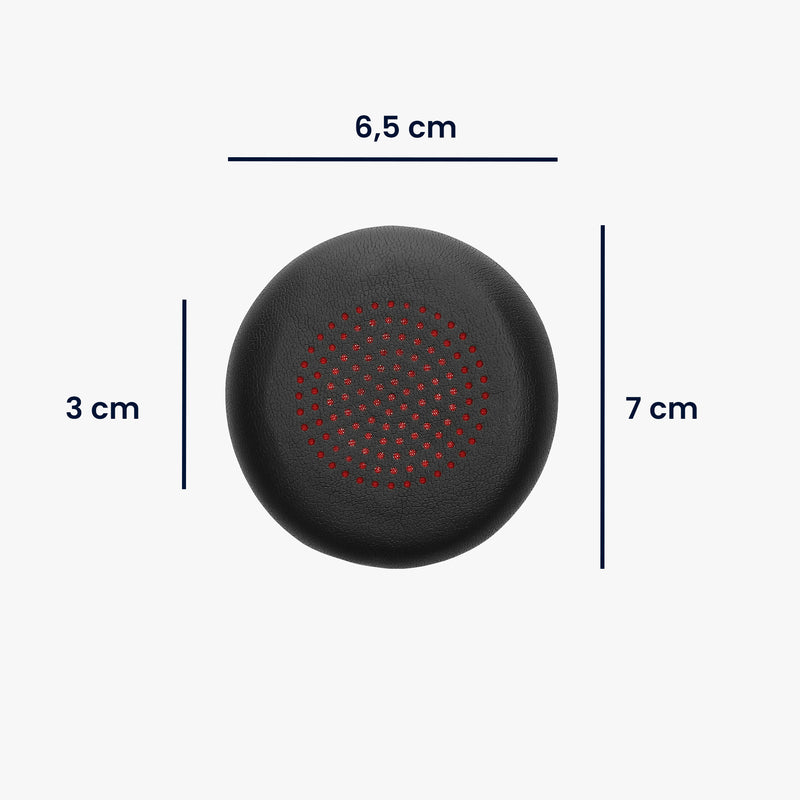 kwmobile Ohr Polster für Plantronics Voyager Focus / B825 / 4210 / 4220 / BlackWire 5200 / 7225 Ohrpolster Ersatzteile Kopfhörer Ersatzpolster für Over Ear Headphones