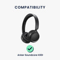 kwmobile Ohr Polster für Anker Soundcore H30i Ersatz Kopfhörer Ersatzteile Over Ear Headphones
