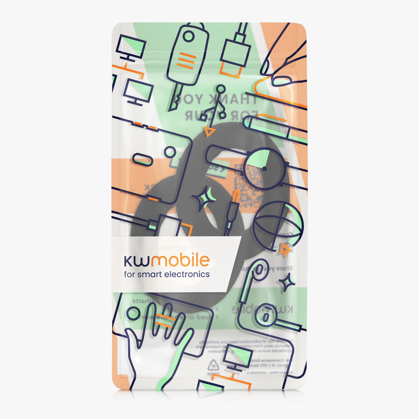 kwmobile Ohr Polster für Sennheiser HD 490 Pro Ohrpolster Ersatz Kopfhörer Ersatzteile Kopfhörer Ersatzpolster für Over Ear Headphones
