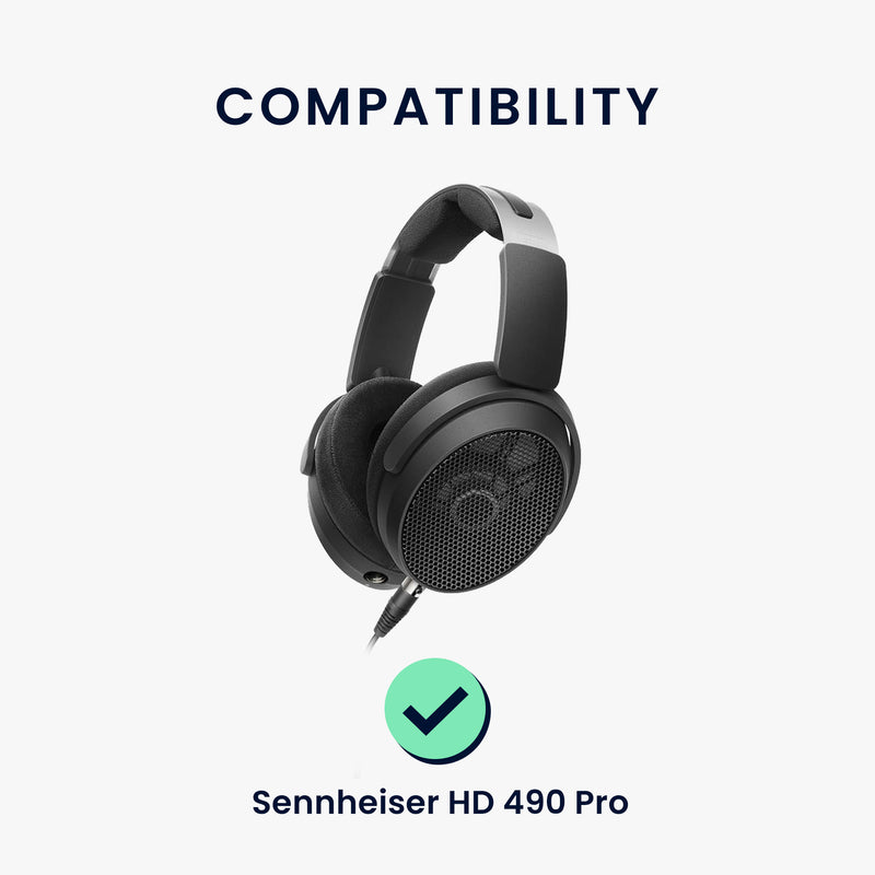 kwmobile Ohr Polster für Sennheiser HD 490 Pro Ohrpolster Ersatz Kopfhörer Ersatzteile Kopfhörer Ersatzpolster für Over Ear Headphones