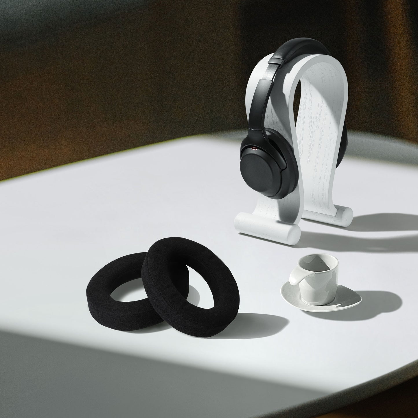 kwmobile Ohr Polster für Sennheiser HD 490 Pro Ohrpolster Ersatz Kopfhörer Ersatzteile Kopfhörer Ersatzpolster für Over Ear Headphones