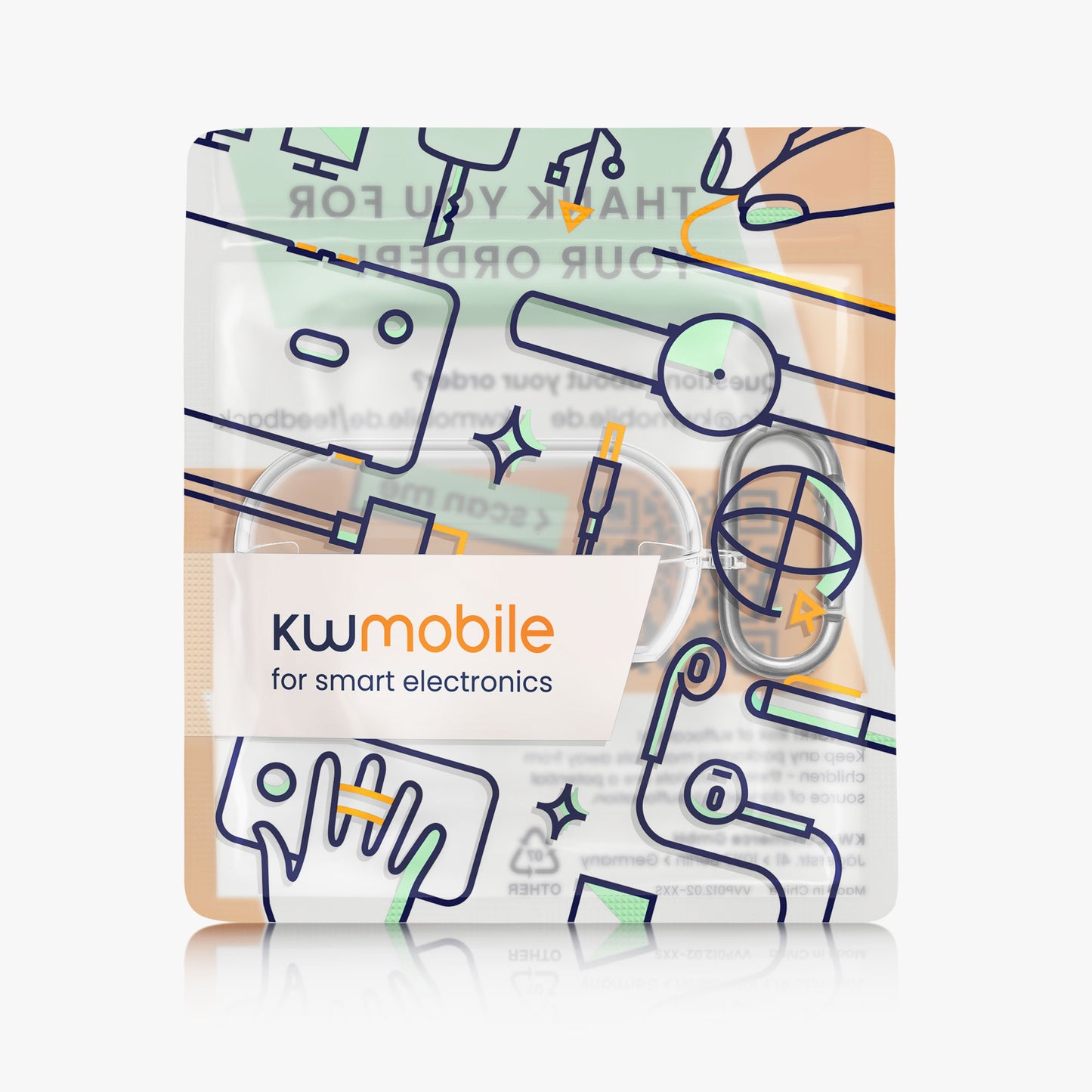 kwmobile Hülle für Sony WF-C710N Case Schutzhülle Kopfhörer Cover