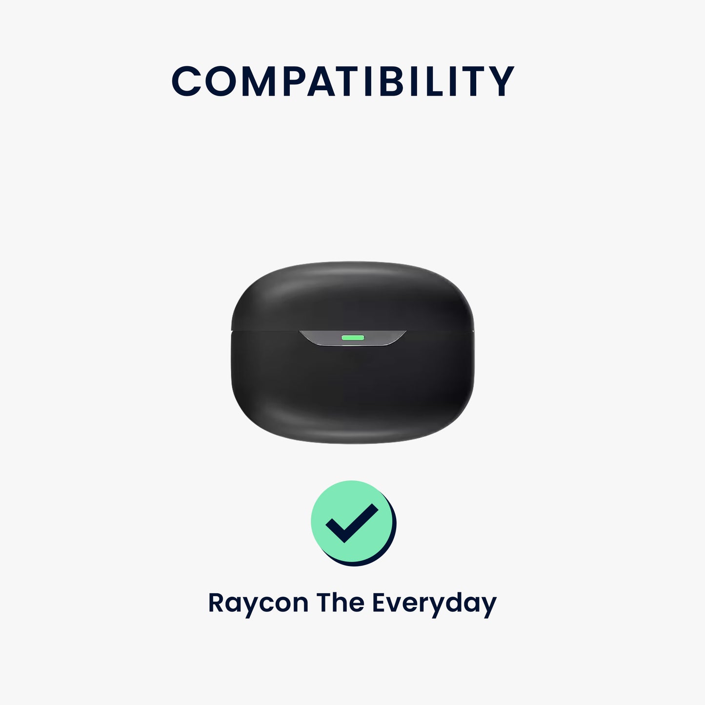 kwmobile Hülle kompatibel mit Raycon The Everyday Hülle - Kopfhörer Case - Schutzhülle