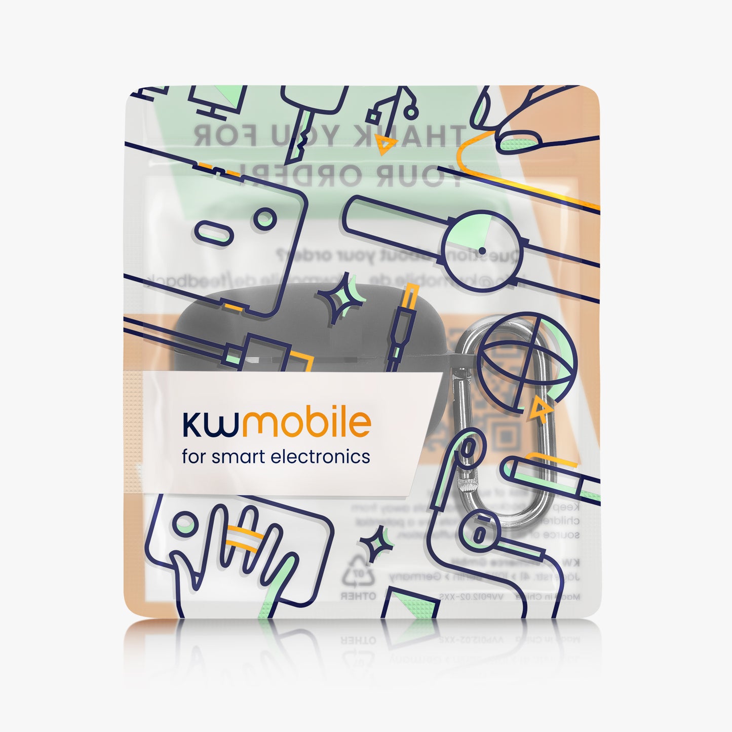 kwmobile Hülle kompatibel mit Denon AH-C840NC Kopfhörer