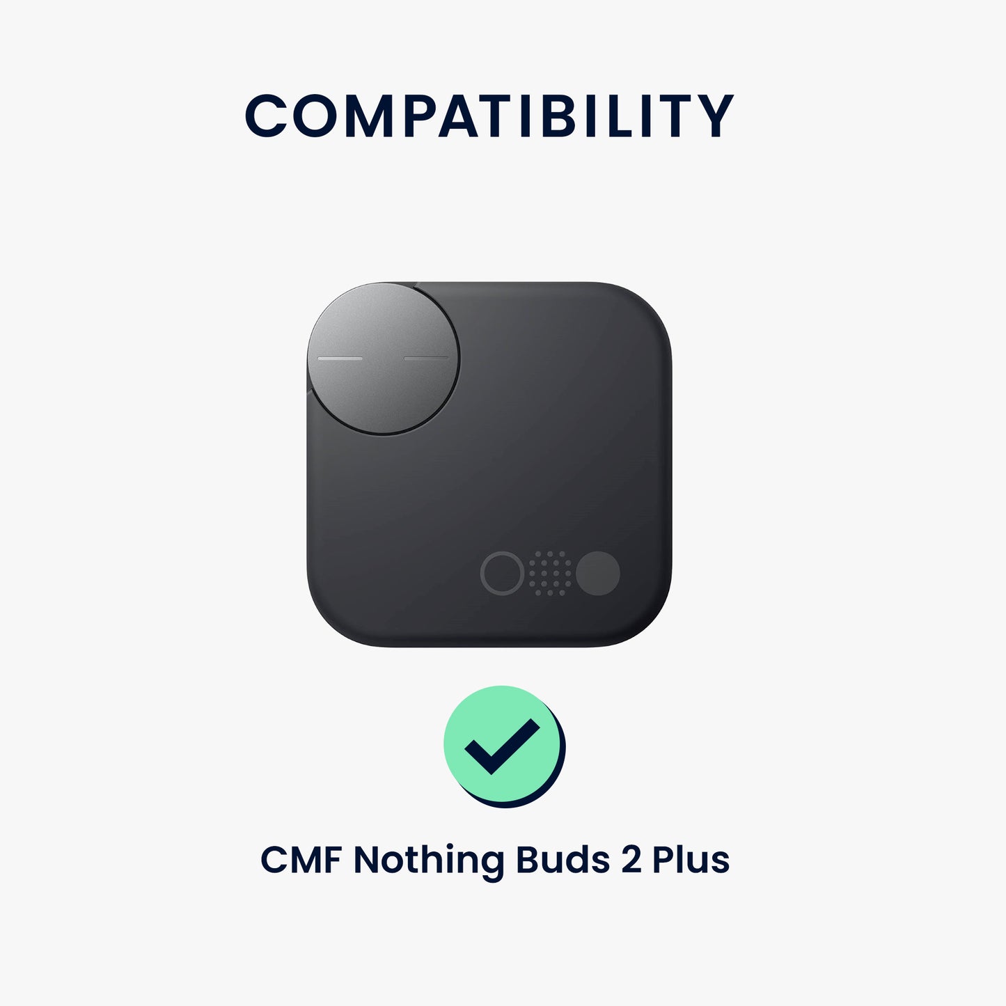 kwmobile Hülle kompatibel mit CMF Nothing Buds 2 Plus Kopfhörer