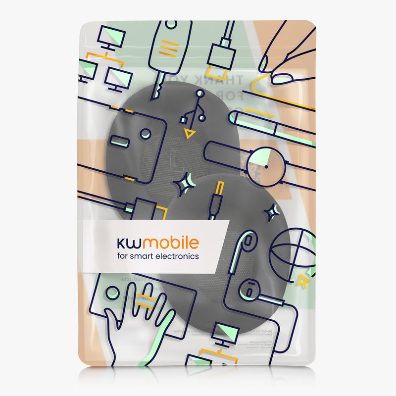 kwmobile Ohr Polster für Bose QC Ultra / QuietComfort Ultra Ohrpolster Ersatz Kopfhörer Ersatzteile mit Cooling Effekt