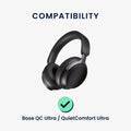 kwmobile Ohr Polster für Bose QC Ultra / QuietComfort Ultra Ohrpolster Ersatz Kopfhörer Ersatzteile mit Cooling Effekt
