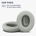 kwmobile Ohr Polster für Bose Quietcomfort 35 35II 25 15 / QC35 QC35II QC25 QC15 Ohrpolster Ersatz Ohrpolster Kopfhörer Ersatzteile Kopfhörer Ersatzpolster mit Cooling Effekt