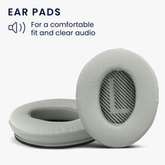 kwmobile Ohr Polster für Bose Quietcomfort 35 35II 25 15 / QC35 QC35II QC25 QC15 Ohrpolster Ersatz Ohrpolster Kopfhörer