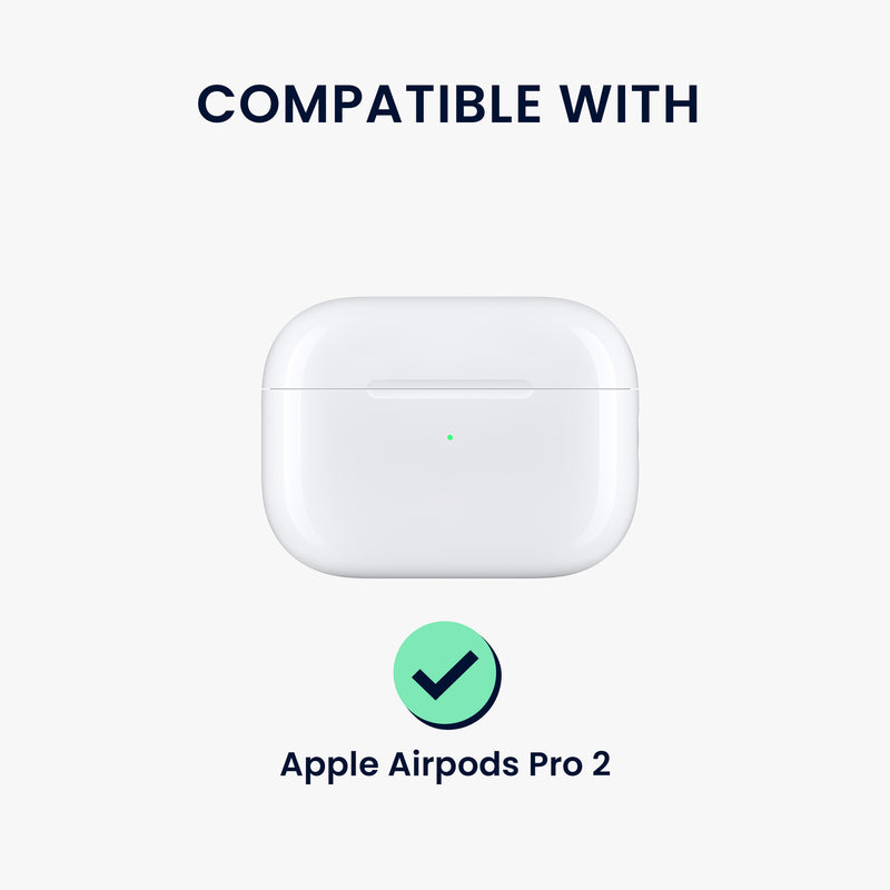 kwmobile Hülle für Apple Airpods Pro 2 Case mit Schlaufe