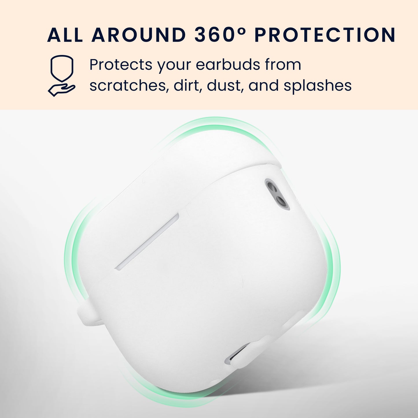 kwmobile Hülle für Apple Airpods Pro 2 Case mit Schlaufe