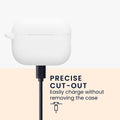 kwmobile Hülle für Apple Airpods Pro 2 Case mit Schlaufe