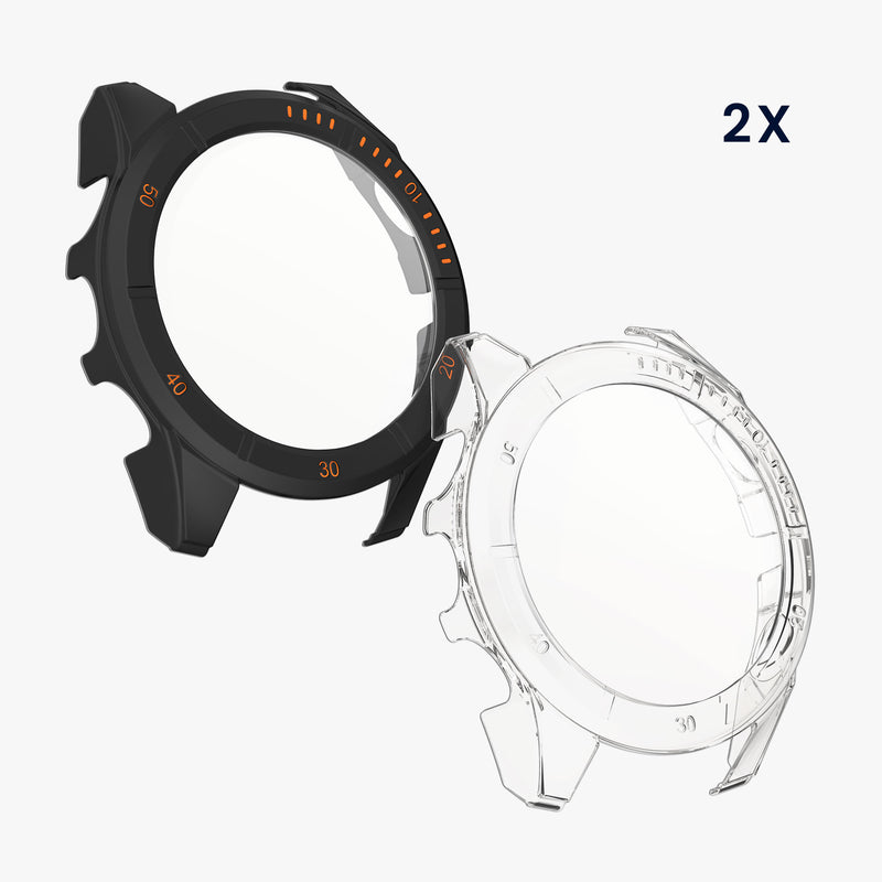2x Hülle für Garmin Tactix 8 51mm AMOLED