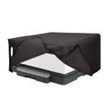 kwmobile Cover kompatibel mit HP OfficeJet 8015e / OfficeJet 8122e - Tasche Hülle Drucker - Staubschutzhülle Schutzhaube Schutzhülle - Dunkelgrau Dunkelgrau  