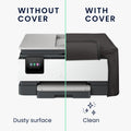 kwmobile Cover kompatibel mit HP OfficeJet 8015e / OfficeJet 8122e - Tasche Hülle Drucker - Staubschutzhülle Schutzhaube Schutzhülle