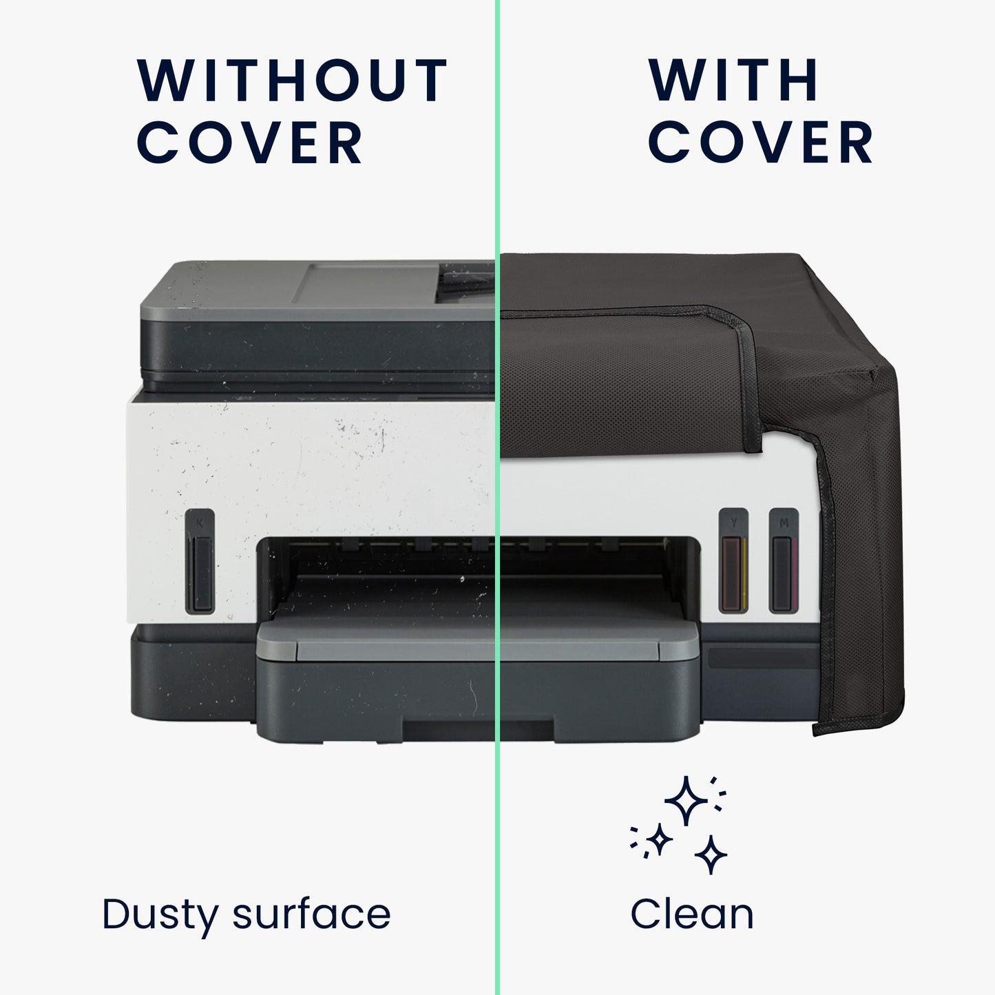 kwmobile Cover kompatibel mit HP Smart Tank 7305 - Tasche Hülle Drucker - Staubschutzhülle Schutzhaube Schutzhülle