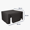 kwmobile Cover kompatibel mit Canon PIXMA TS7450i - Tasche Hülle Drucker - Staubschutzhülle Schutzhaube Schutzhülle