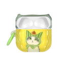 kwmobile In-Ear Kopfhörer Case für Apple Airpods 4 Hülle mit Karabiner - Headphones Case - Earphones Cover Etui