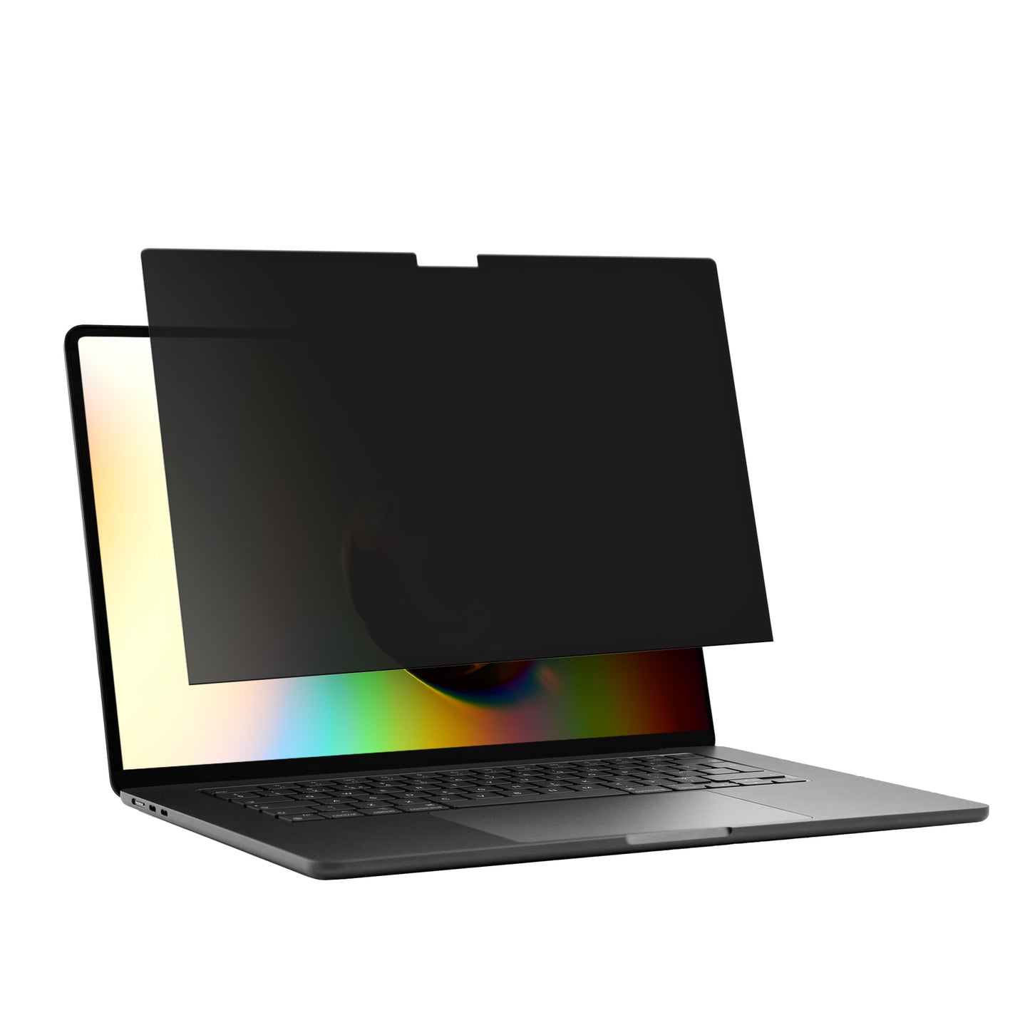 kwmobile Sichtschutzfolie für Apple Macbook Air 15 2023 M2 (A2941) Folie - Blickschutzfolie Privacy Screen - Laptop Folie - Anti Spy Folie - Laptop Schutz