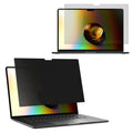 kwmobile Sichtschutzfolie für Apple MacBook Air 13.6 M2 (A2681) Touch ID model Folie - Blickschutzfolie Privacy Screen - Laptop Folie - Anti Spy Folie - Laptop Schutz Schwarz  