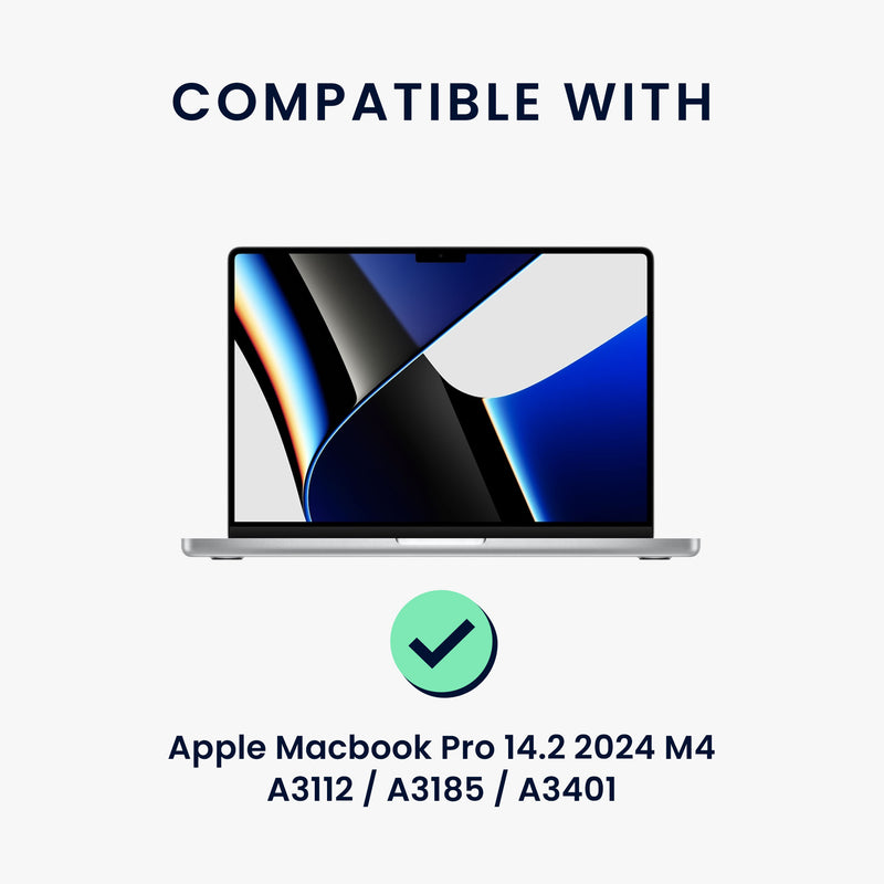 Sichtschutzfolie für Apple Macbook Pro 14.2 M4 A3112 / A3185 / A3401 / M3 A2992 / M2 A2779 Folie - Blickschutzfolie Privacy Screen - Laptop Folie