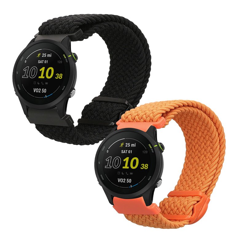 kwmobile Uhrenarmband für Garmin Forerunner 255 / 255 Music / Forerunner 970 / Venu 3 Armband Fitnesstracker Band Set Ersatzarmband Smartwatch