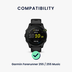 kwmobile Uhrenarmband für Garmin Forerunner 255 / 255 Music / Forerunner 970 / Venu 3 Armband Fitnesstracker Band Set