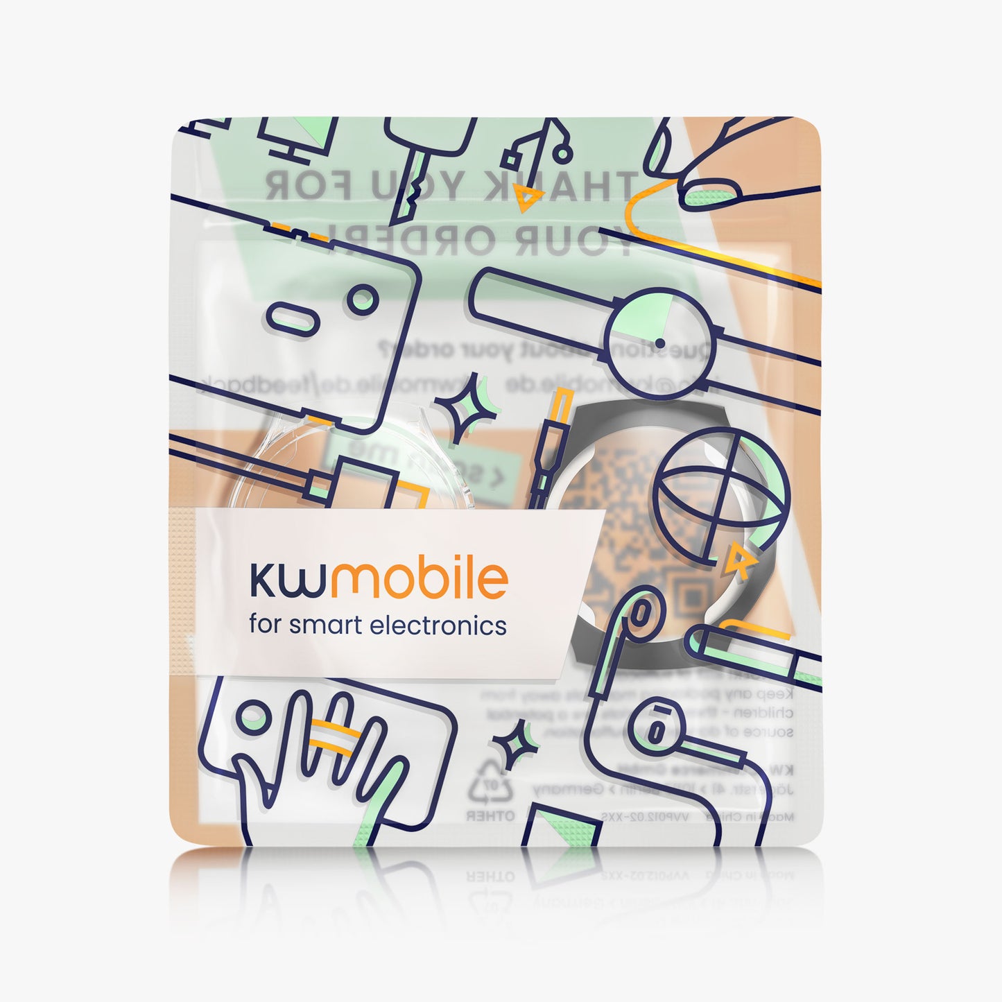 kwmobile Silikon Hülle für Huawei Watch 5 46mm Schutzhülle Fullbody Display Cover Set