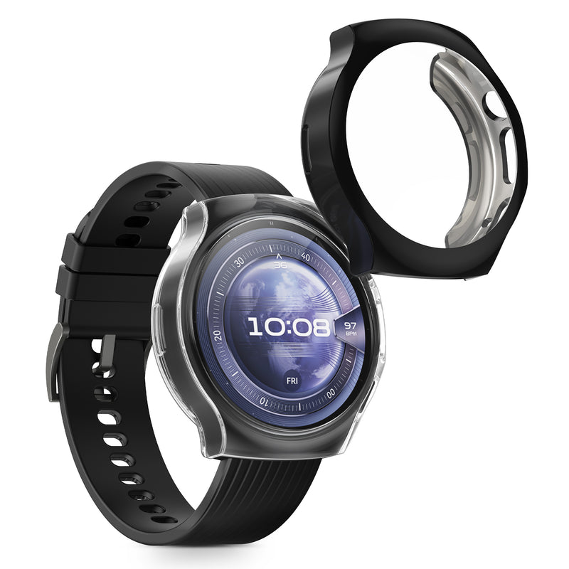kwmobile Silikon Hülle für Huawei Watch 5 46mm Schutzhülle Fullbody Display Cover Set