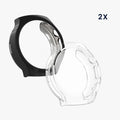 kwmobile Silikon Hülle für Huawei Watch 5 46mm Schutzhülle Fullbody Display Cover Set