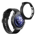 kwmobile 2x Hülle kompatibel mit Huawei Watch 5 42mm - Fitnesstracker Case Set Schwarz Transparent - ohne Tracker Schwarz  [dsg01]
