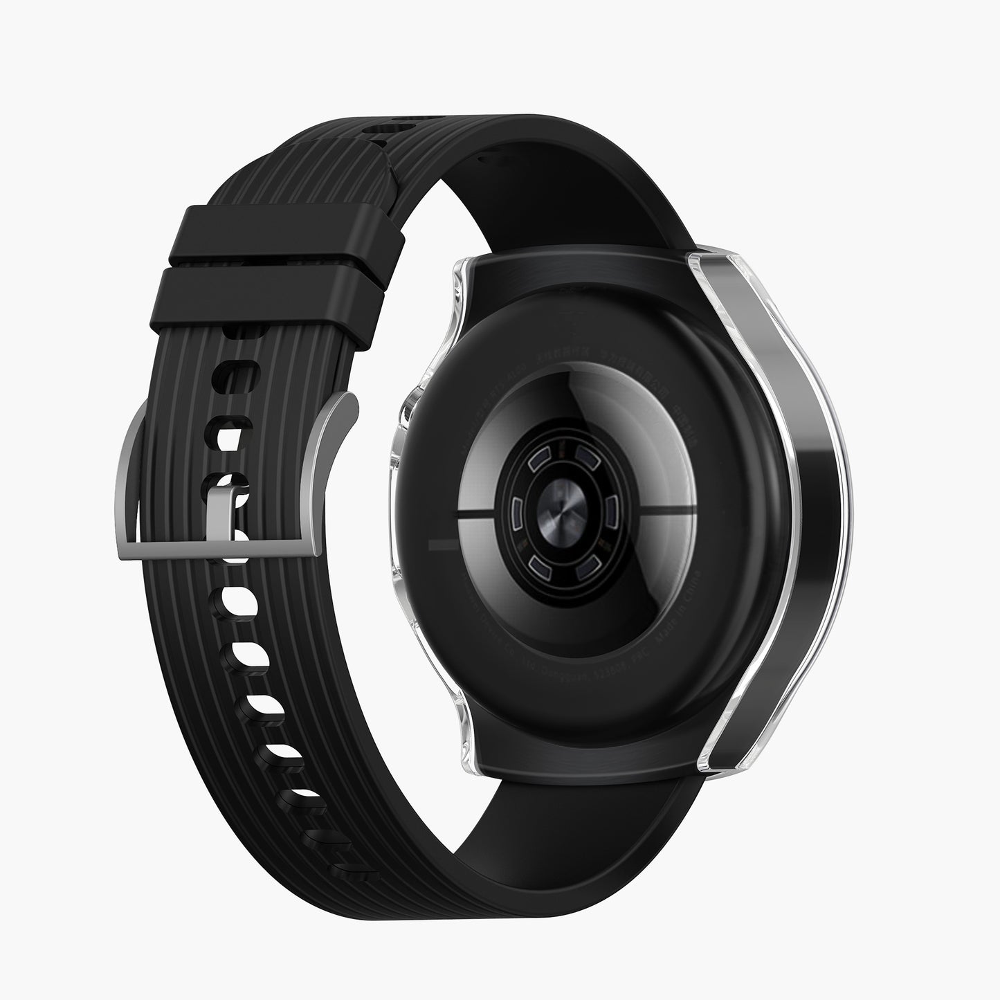 kwmobile Hülle kompatibel mit Huawei Watch 5 42mm Fitnesstracker Case Set ohne Tracker