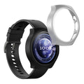 kwmobile 2x Hülle kompatibel mit Huawei Watch 5 42mm - Fitnesstracker Case Set Schwarz Silber - ohne Tracker Schwarz  [dsg02]