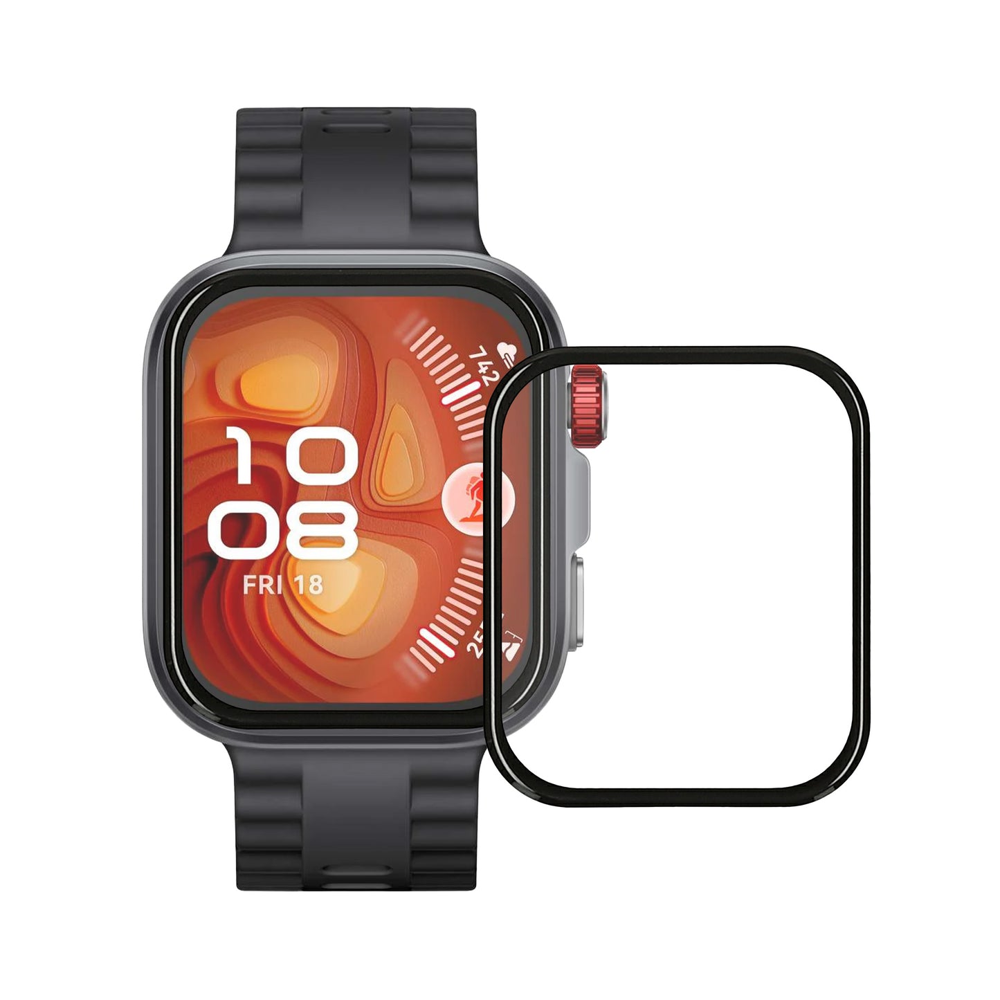 2x Displayschutzfolie für Huawei Watch Fit 4 Pro
