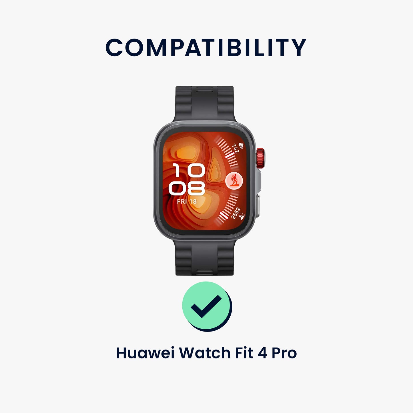 2x Displayschutzfolie für Huawei Watch Fit 4 Pro