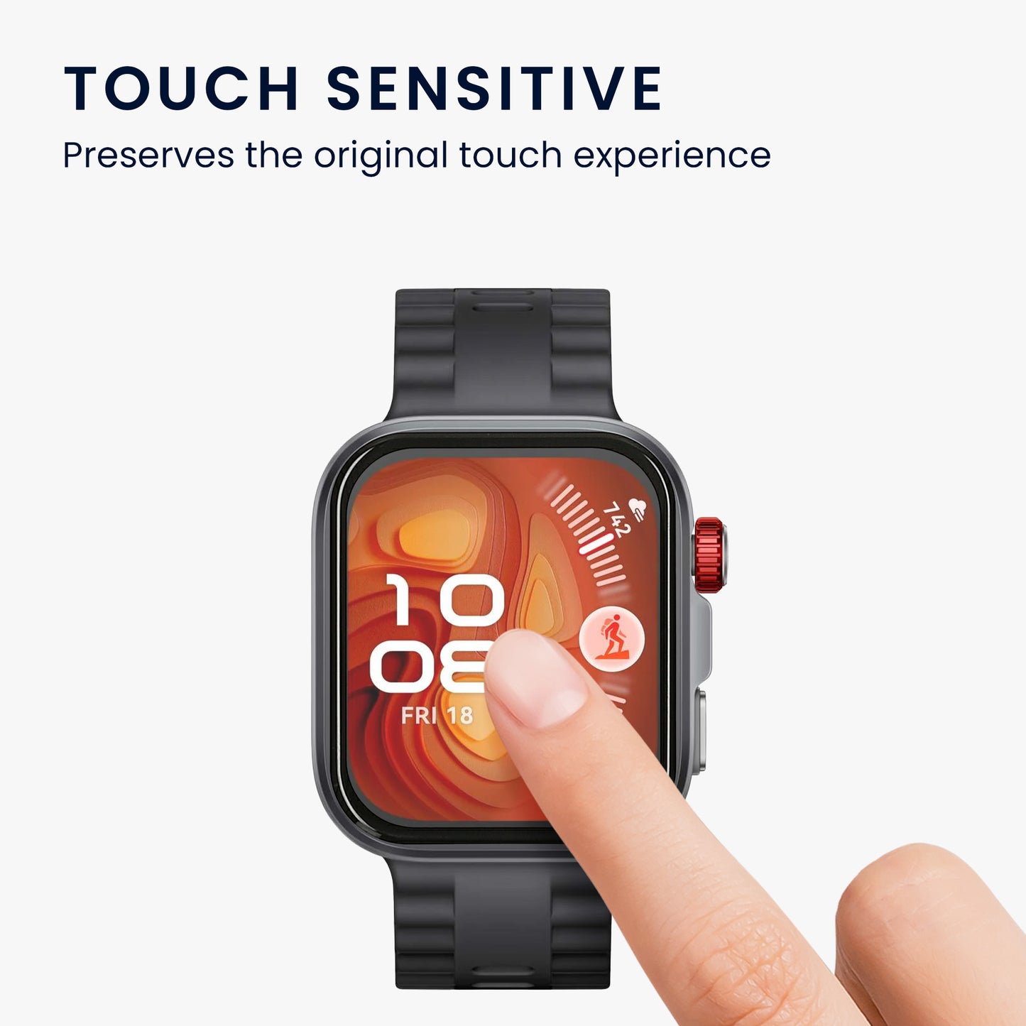 2x Displayschutzfolie für Huawei Watch Fit 4 Pro