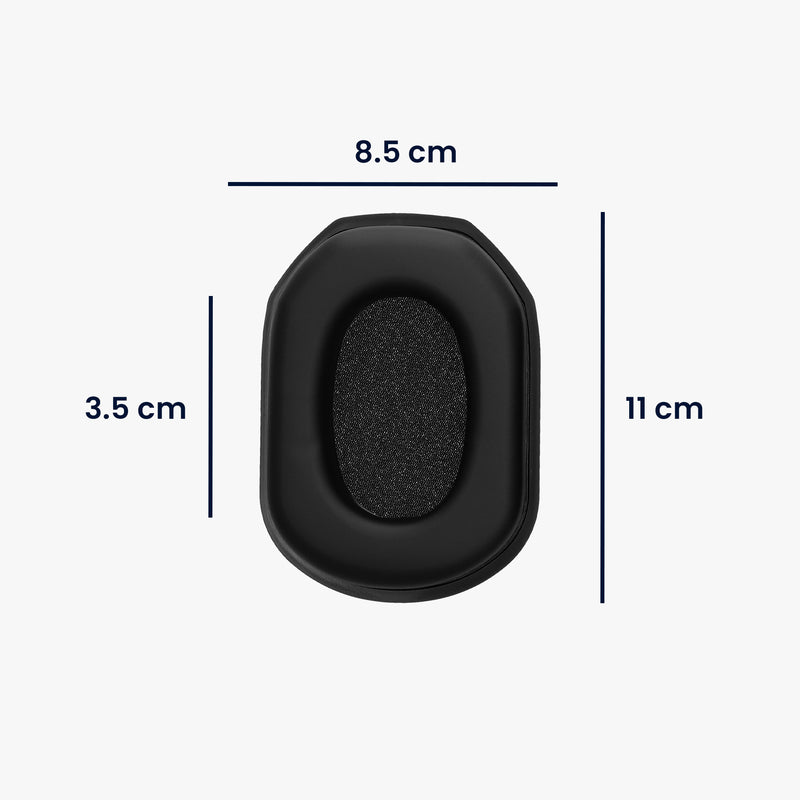 kwmobile Ohr Polster für Walker's Razor Ohrpolster Ersatz Kopfhörer Ersatzteile Kopfhörer Ersatzpolster Over Ear Headphones