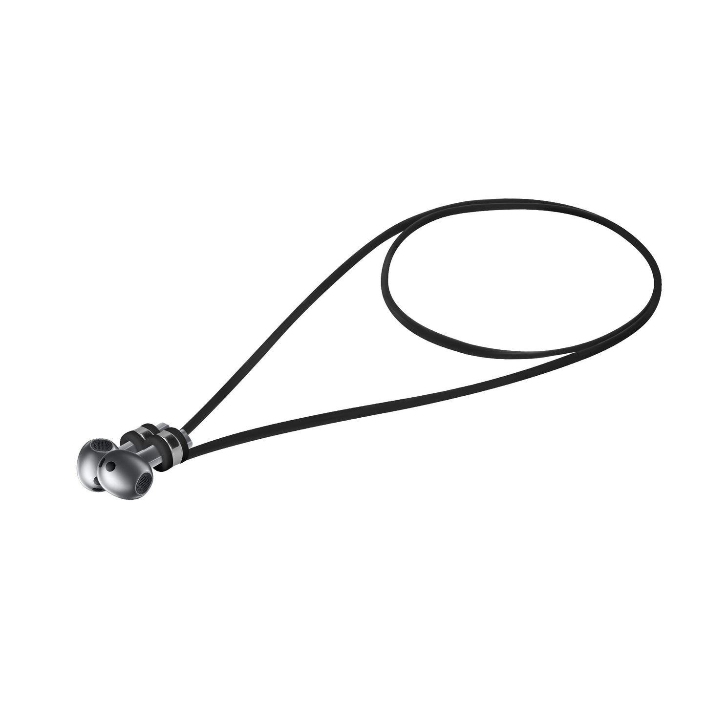 kwmobile Halteband magnetisch kompatibel mit Samsung Galaxy Buds 3 / Soundcore P20i / Wave Beam / Fun Air Pro 4 Headphones - 80 cm Kopfhörer Halter Band Strap in Schwarz Schwarz  