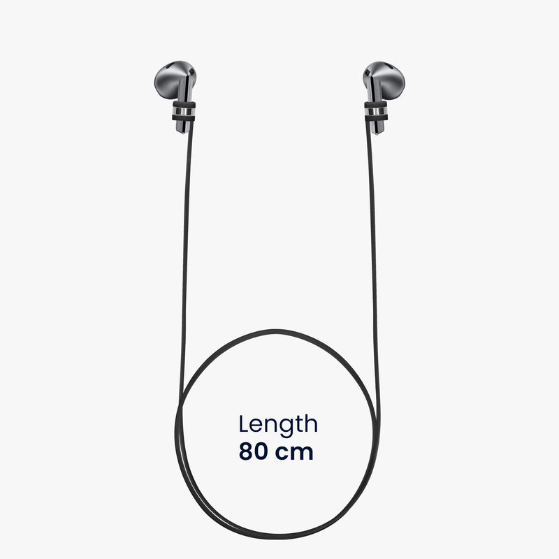 kwmobile Halteband magnetisch kompatibel mit Samsung Galaxy Buds 3 / Soundcore P20i / Wave Beam / Fun Air Pro 4 Headphones - 80 cm Kopfhörer Halter Band Strap