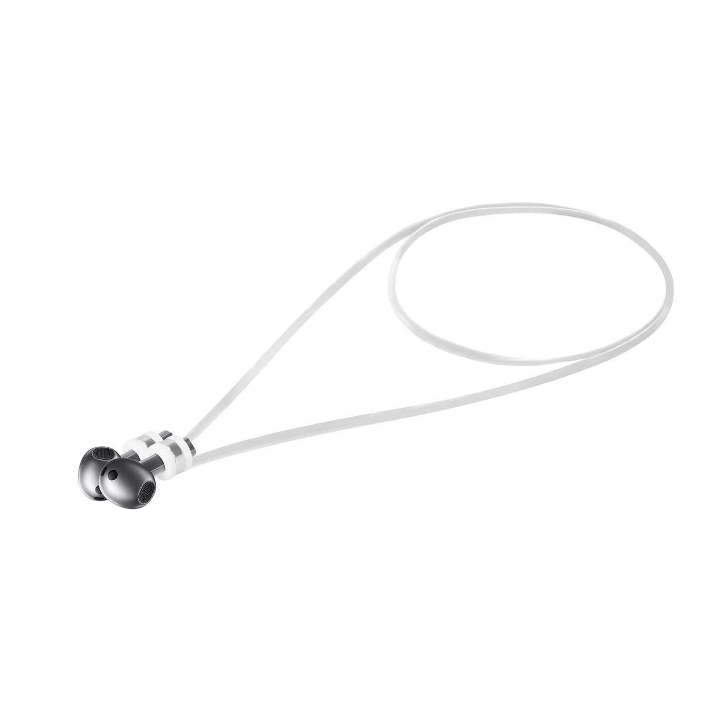 kwmobile Halteband magnetisch kompatibel mit Samsung Galaxy Buds 3 / Soundcore P20i / Wave Beam / Fun Air Pro 4 Headphones - 80 cm Kopfhörer Halter Band Strap in Weiß Weiß  