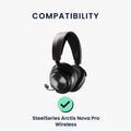 kwmobile Ohr Polster für SteelSeries Arctis Nova Pro Wireless Ohrpolster Ersatz Kopfhörer Ersatzteile Kopfhörer Ersatzpolster mit Cooling Effekt