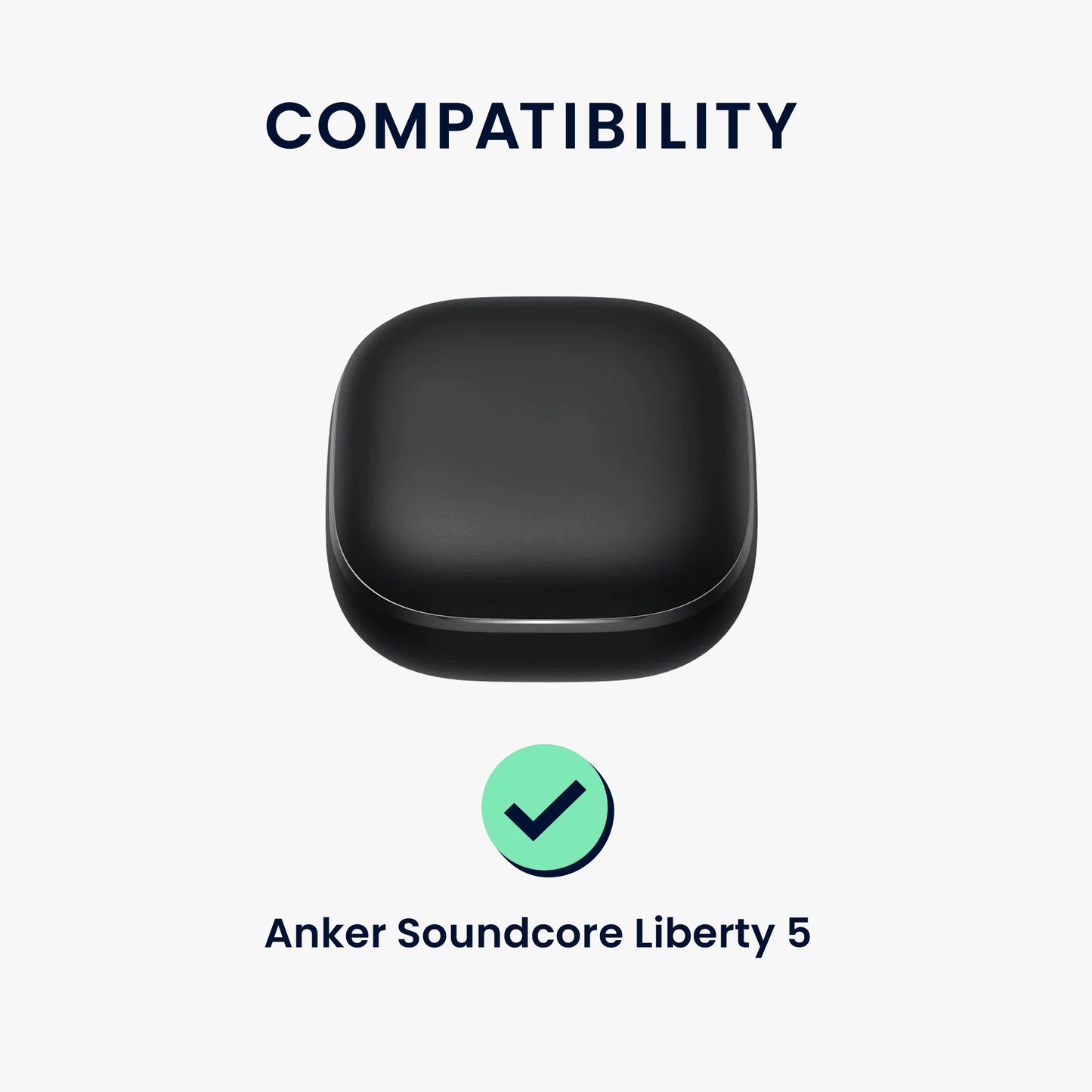 kwmobile Hülle kompatibel mit Anker Soundcore Liberty 5 Kopfhörer
