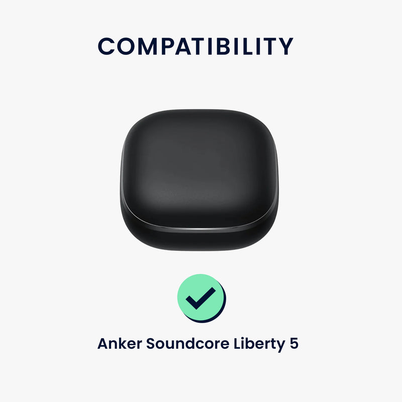 kwmobile Hülle kompatibel mit Anker Soundcore Liberty 5 Kopfhörer