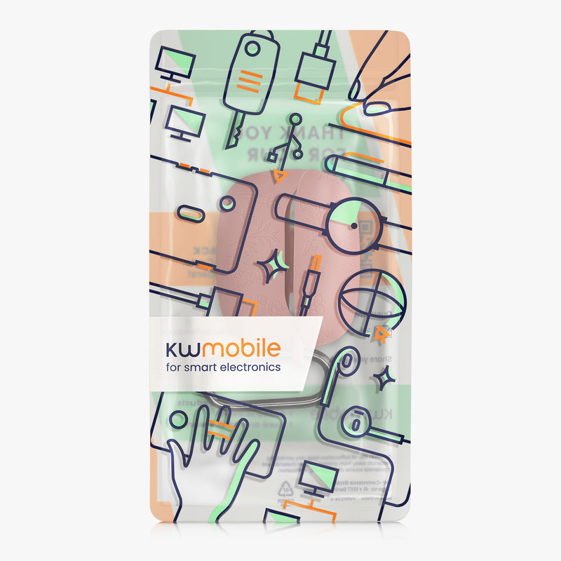 kwmobile Case für JBL Tune Beam 2 Hülle - Kopfhörer Schutzhülle mit Karabiner