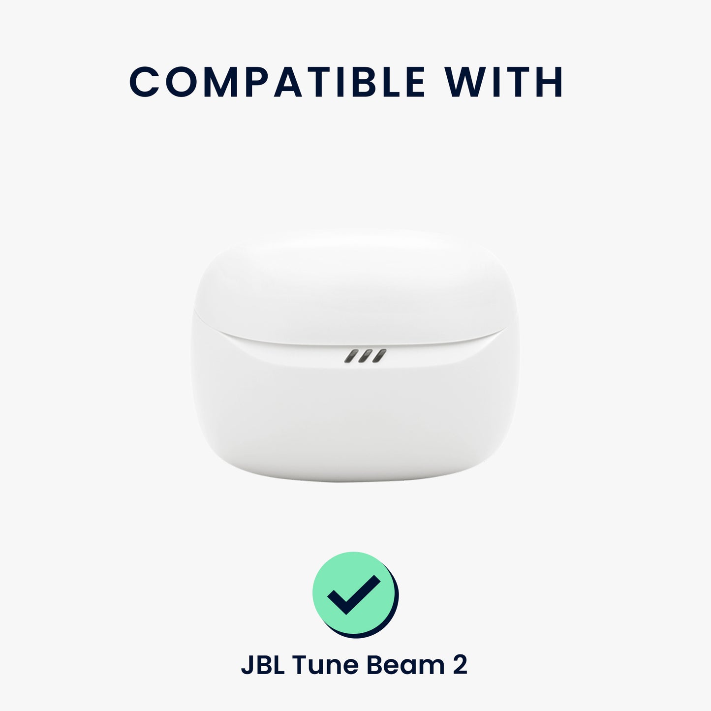kwmobile Case für JBL Tune Beam 2 Hülle - Kopfhörer Schutzhülle mit Karabiner