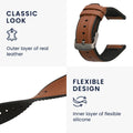 kwmobile Uhrenarmband für 22mm Amazfit Bip 6 / Bip 5 Unity / Bip 5 / GTS 3 / Balance 2 / Helio Strap Armband Ersatzarmband für Fitnesstracker mit Uhrenverschluss Wechselarmband Smartwatch