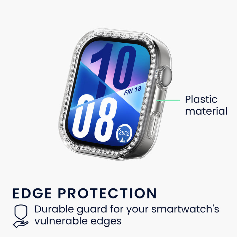 kwmobile Schutzhülle kompatibel mit Huawei Watch Fit 4 Schutzrahmen Schutz Zubehör