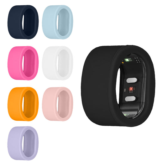 kwmobile 8x Smart Ring Protector kompatibel mit RingConn Gen 2 SmartRing - S size 6 7 8 Hülle - Weiches Silikon Case - Schutzhülle in Mehrfarbig Mehrfarbig  [dsg01]