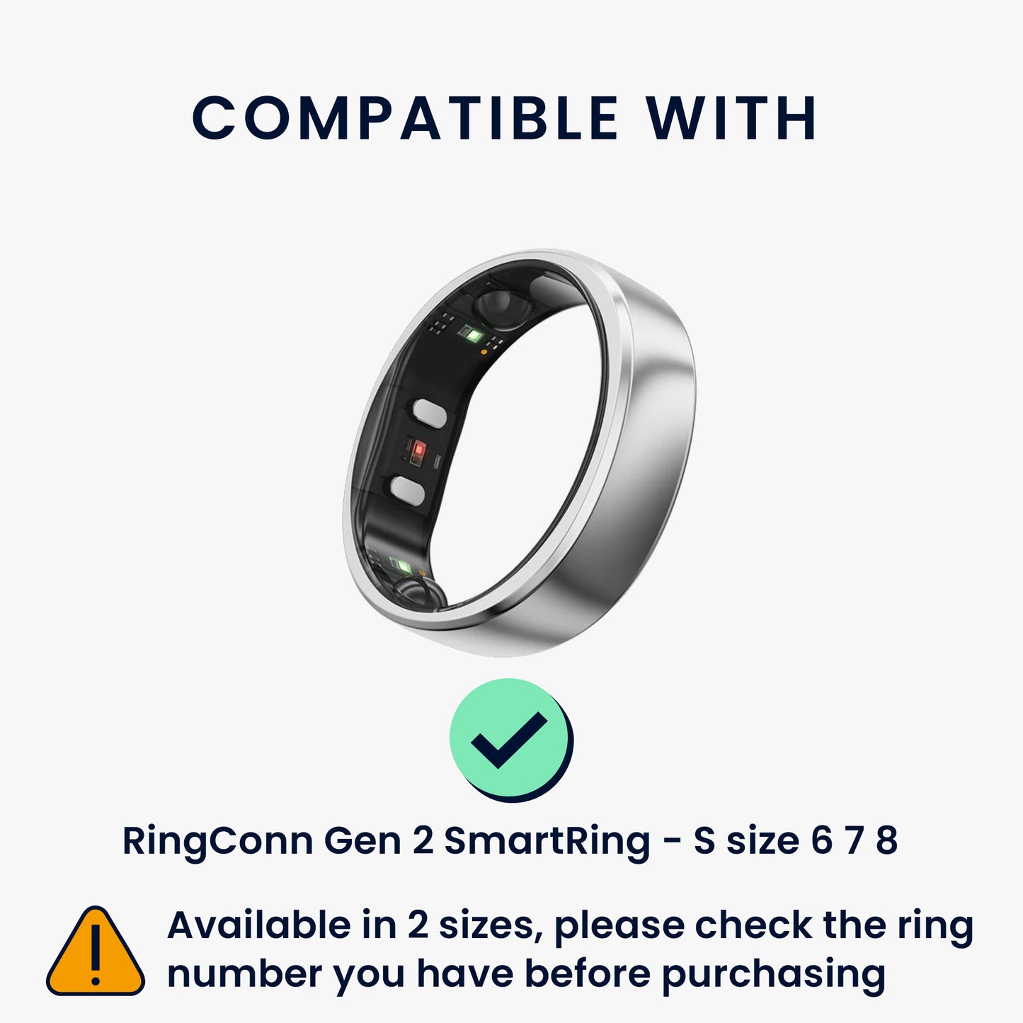 kwmobile Smart Ring Protector kompatibel mit RingConn Gen 2 SmartRing Hülle Weiches Case Schutzhülle
